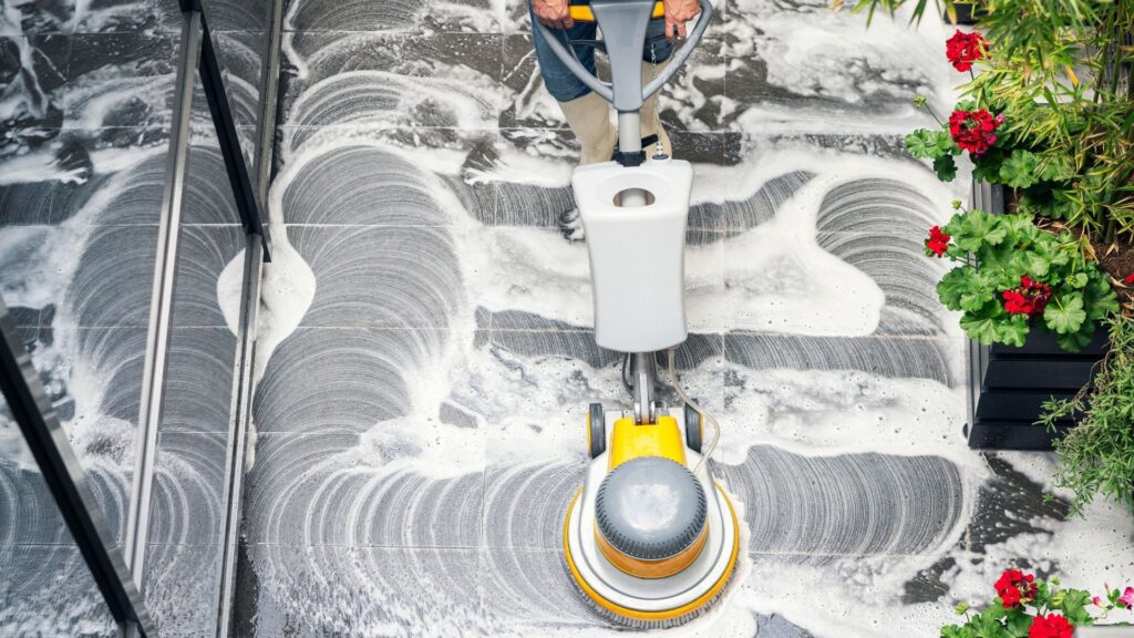 Wet Washing of Floors